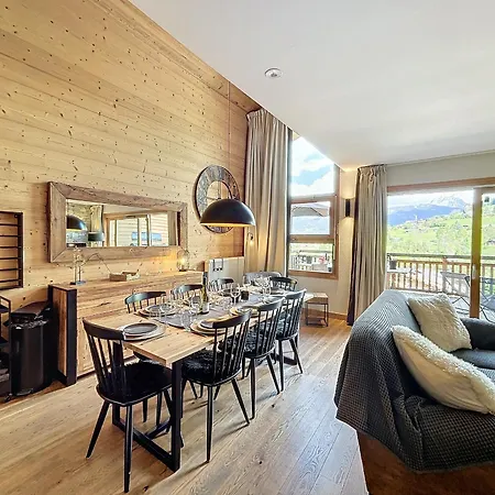 Chalet Demi-chalet De Luxe Avec Piscine Et Vue Mont Blanc - Fr-1-560-71 Combloux