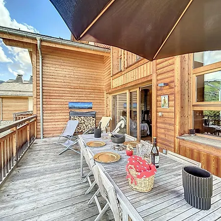 Chalet Demi-chalet De Luxe Avec Piscine Et Vue Mont Blanc - Fr-1-560-71 Combloux